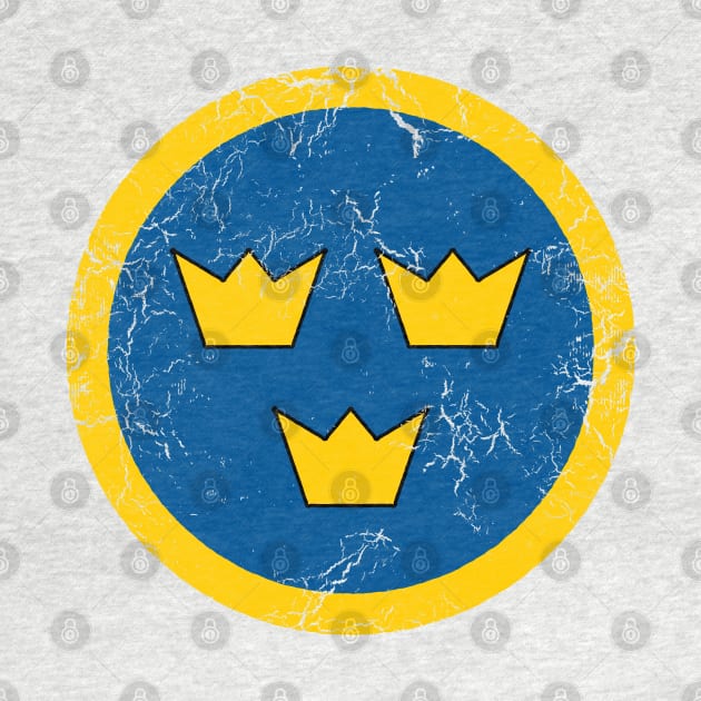 Flygvapnet Swedish Airforce Roundel by Wykd_Life